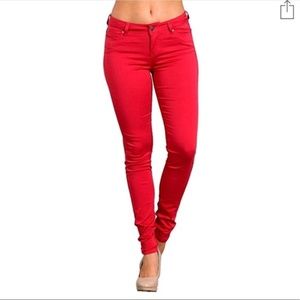 Celebrity Pink Jr Low Rise Skinny Ankle Pant.